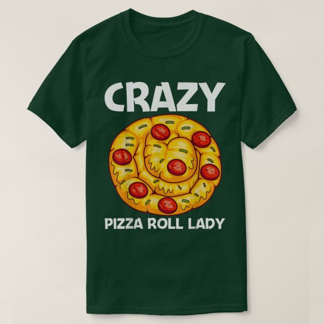 Rulldesign för Cute Pizza, Mamma, för kvinnor, Sna T Shirt (Design framsida)