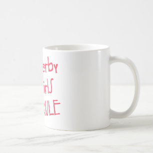 Rulle Derby - Derby flickor härskar Kaffemugg