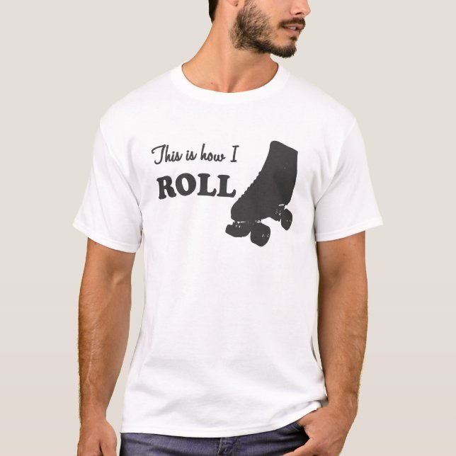 Rulle Derby - detta är hur jag rullar T-shirt (Framsida)