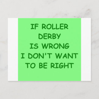 rulle derby vykort