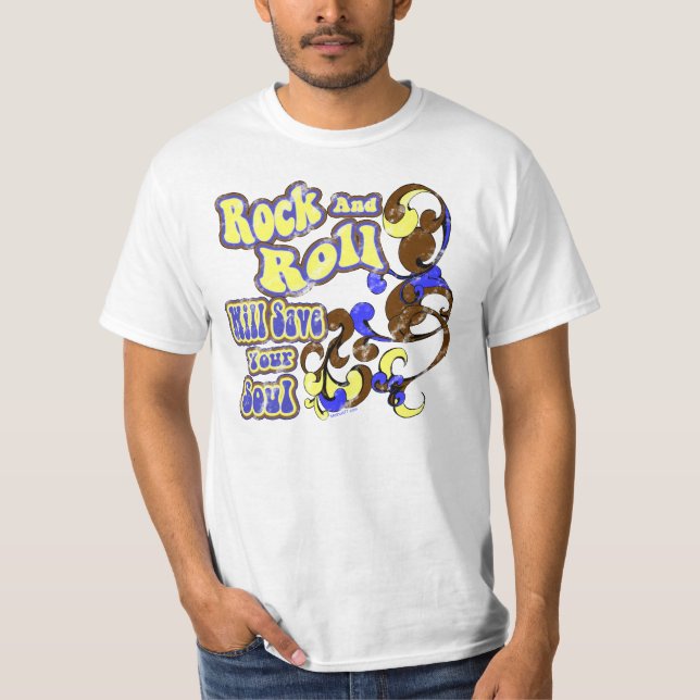 Rulle för sten N sparar T-shirt (Framsida)