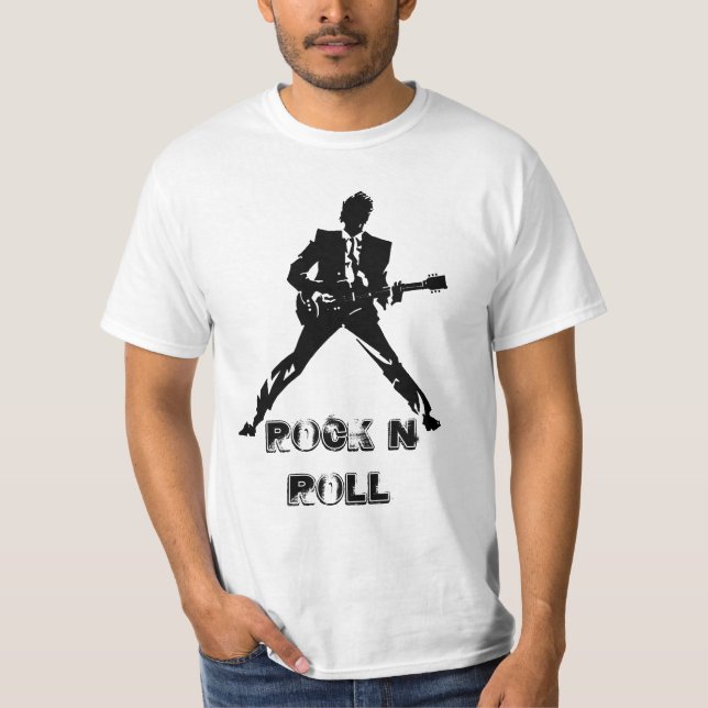 Rulle för sten N T Shirt (Framsida)