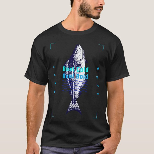 Rulle Kall Rulle Djärv Isfiske  T Shirt (Framsida)