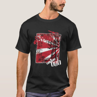 Rulle-Manar för sten n Tee Shirt