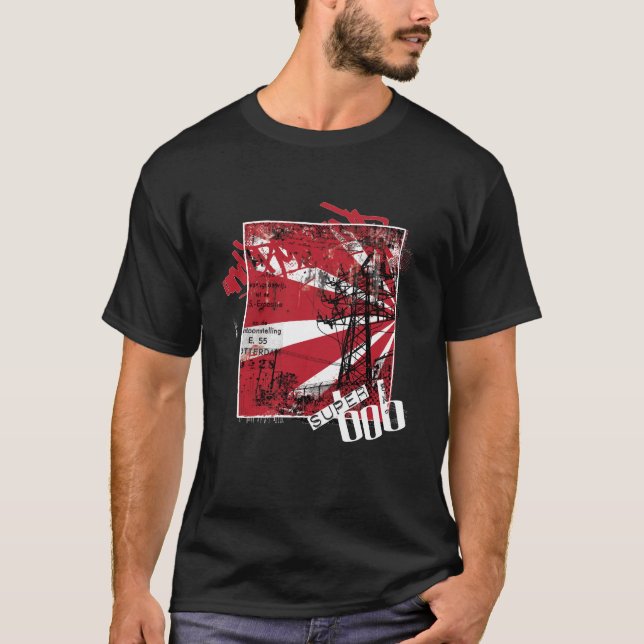 Rulle-Manar för sten n Tee Shirt (Framsida)