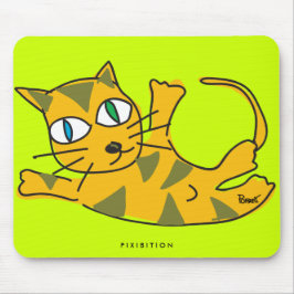 Rulle över katten Mousepad Musmatta