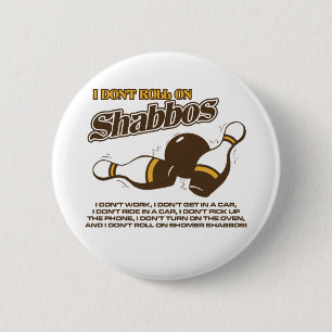 Rulle på den Shabbos duden Knapp