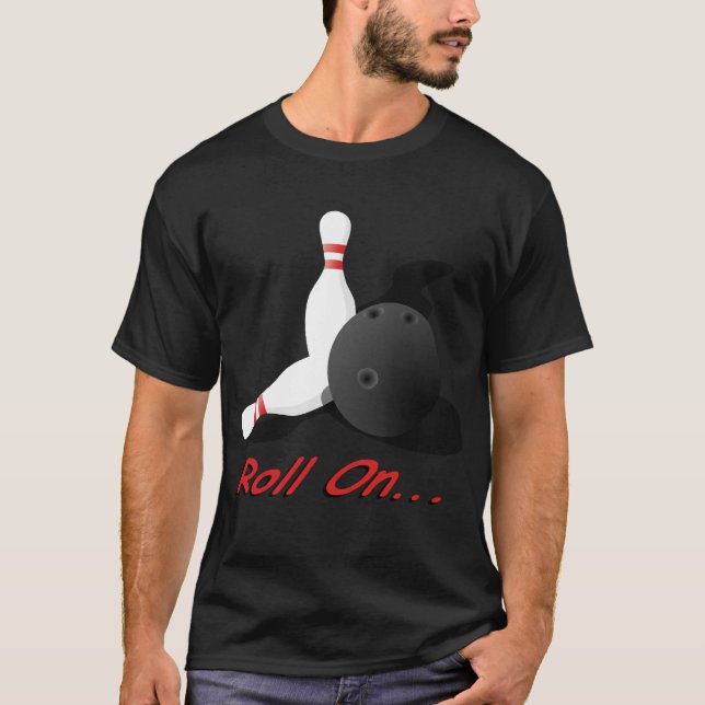 Rulle på tee shirt (Framsida)