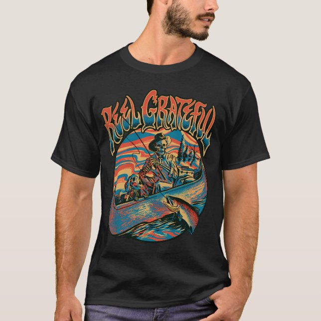 Rulle Tacksamma Fiskebud T Shirt (Framsida)