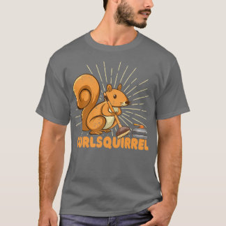 Rullekorre, ekorrekurva t shirt