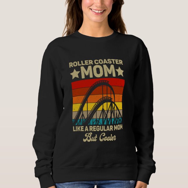 Rullen Underlägg Mamma som en vanlig Mamma Rollerc T Shirt (Framsida)