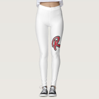 Rullettes balgs vit leggings