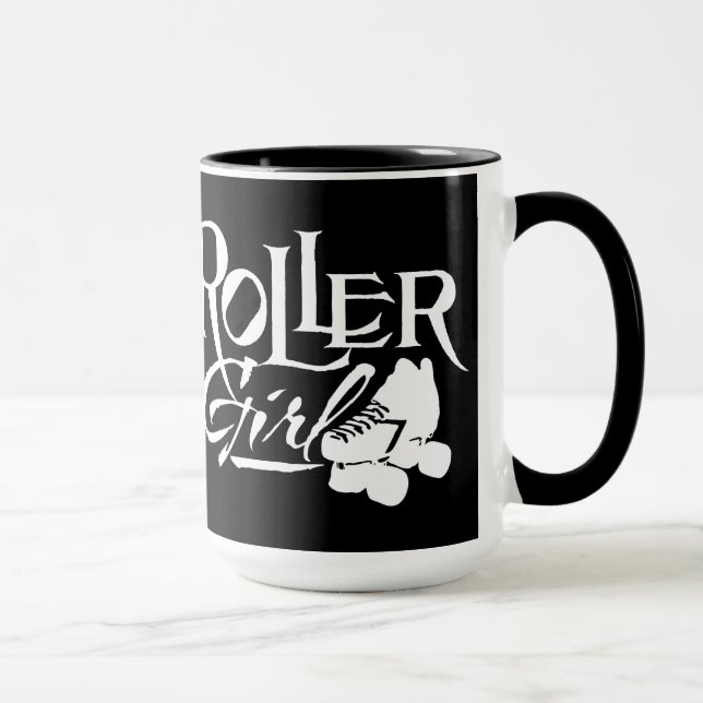 Rullflicka, rulle Derby Mugg (Höger)