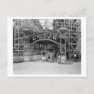 Rullfoto Underlägg vid Glen Echo Park Vykort