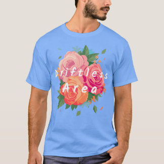 Rullfria områdesblommor t shirt