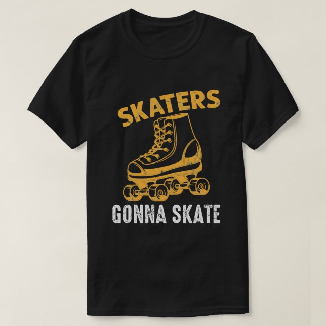 Rullgarnsrullens Skater Skater 10 T Shirt (Design framsida)