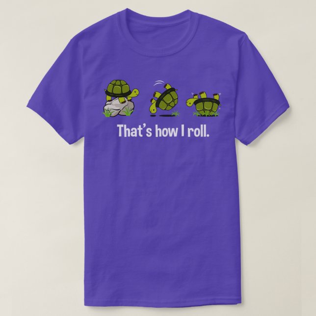 Rullgrafik med turturturturtil t shirt (Design framsida)