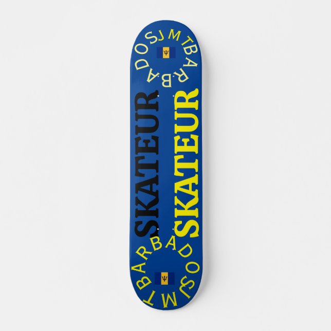 RULLKONSTNÄR  7 3/4" Skateboarddäck Mini Skateboard Bräda 18,5 Cm (Framsida)
