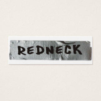 Rullnacke på tejp litet visitkort