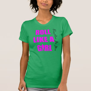 Rullnågot liknande damer brasilianska Jiu Jitsu T T-shirt