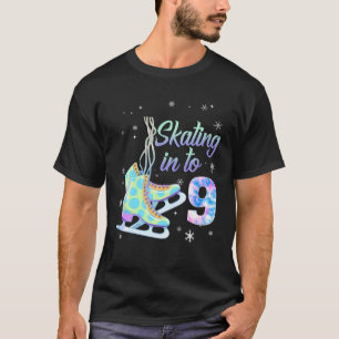 Rullningsspets för isar Dye 9th Födelsedagsfest Gi T Shirt