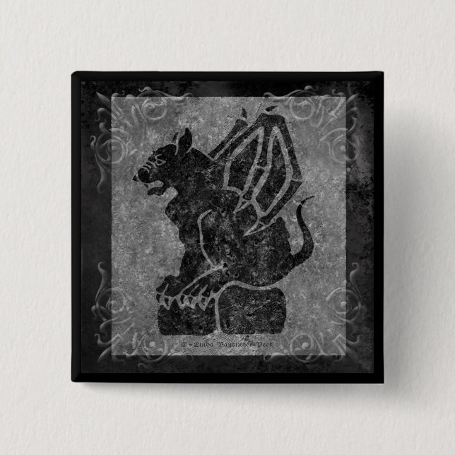 Rullor för Gargoylegråttsten Knapp (Framsida)