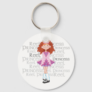 Rullrödhårig Keychain Nyckelring