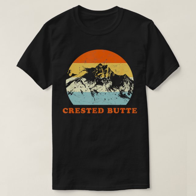 Rullrygg för täckt bottensvindsberg t shirt (Design framsida)
