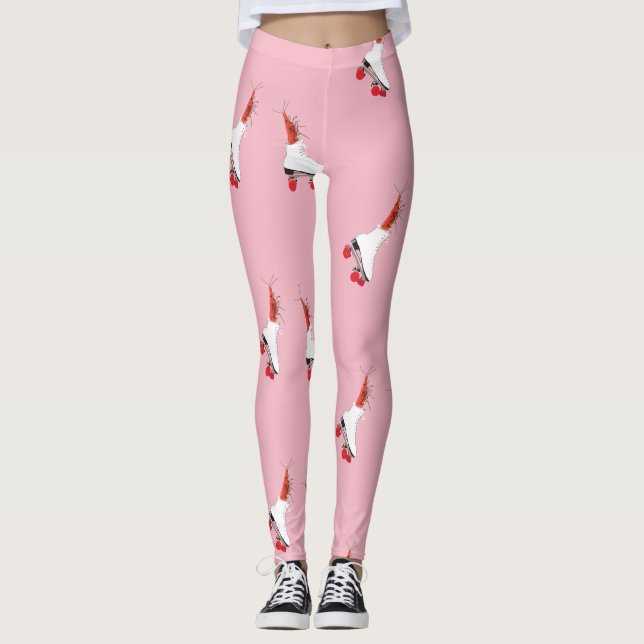 Rullskålsräkor Leggings (Framsida)