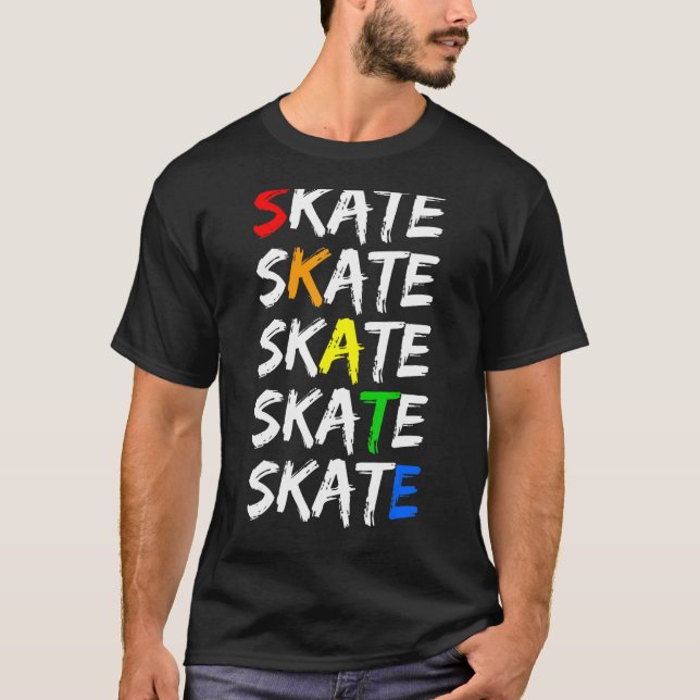 Rullskifferstackar (Rollerskate) - Derby Skater & T Shirt (Framsida)