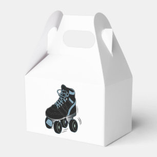 Rullskridsko i svart presentaskar