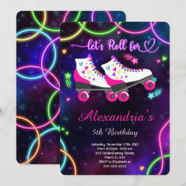 Rullskridsko-inbjudan Inbjudningar