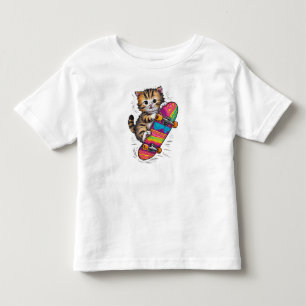 Rullskridsko Kattunge T Shirt
