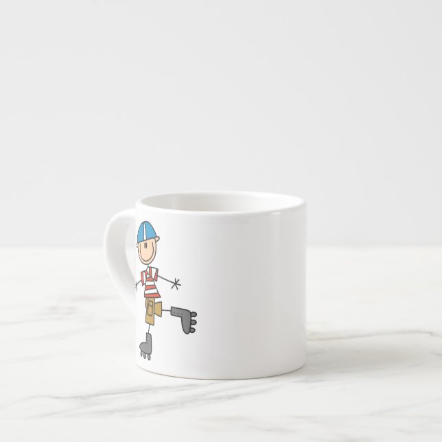 Rullskridsko Stick Figure Espressomugg (Framsida vänster)