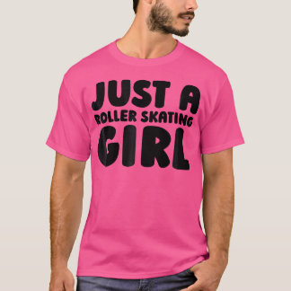 Rullskridskoåkning Skridskor Skridskoåkare Bara En T Shirt