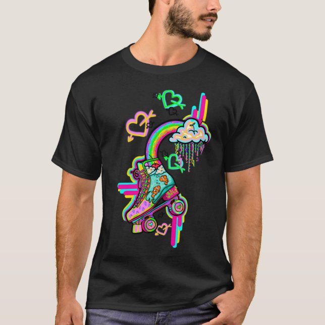 Rullskridskoakvarium T Shirt (Framsida)