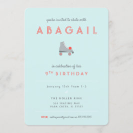 Rullskridskofest Inbjudningar