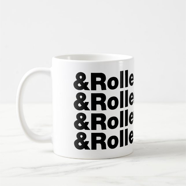& Rullskridskor Kaffemugg (Vänster)