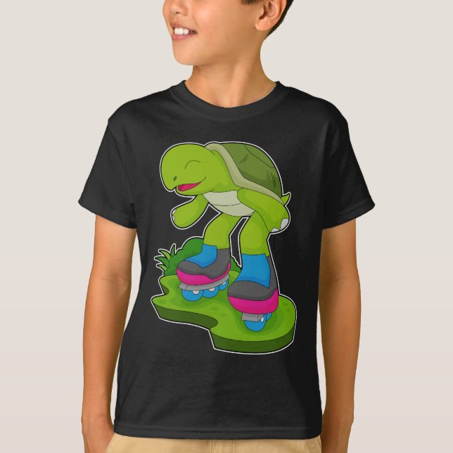 Rullskridskor, rullskridskor t shirt (Framsida)