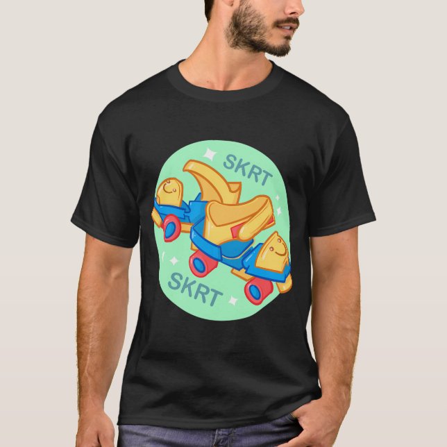 Rullskridskor T Shirt (Framsida)