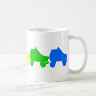 rullskridskoregnbåge kaffemugg