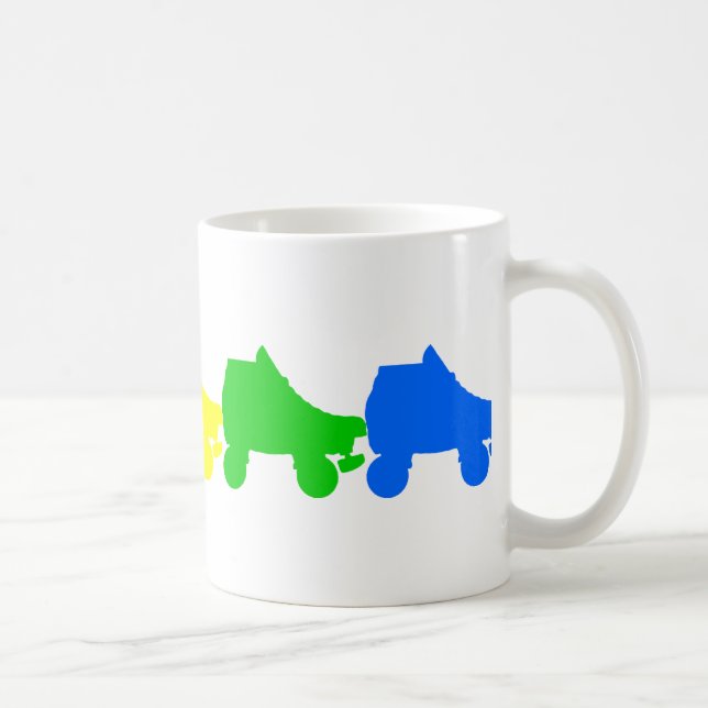 rullskridskoregnbåge kaffemugg (Höger)