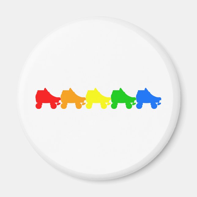 rullskridskoregu magnet (Framsidan)