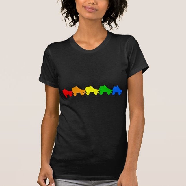 rullskridskoregu t-shirt (Framsida)