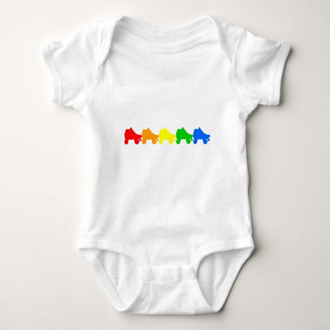 rullskridskoregu tee shirt (Framsida)