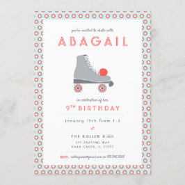 Rullskytteparty Inbjudningar