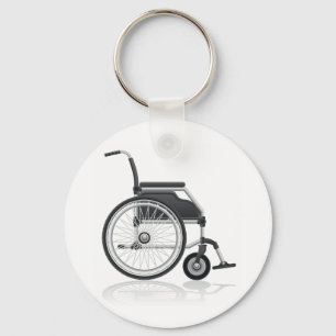 Rullstol Keychain Nyckelring