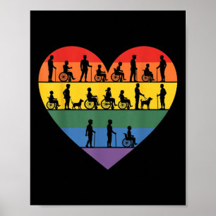 Rullstol, Quadriplegiker, Paraplegiker, Funktionsh Poster