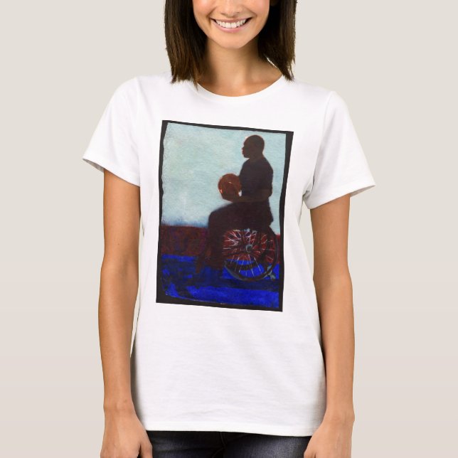 Rullstolbasket 2011 tee shirt (Framsida)