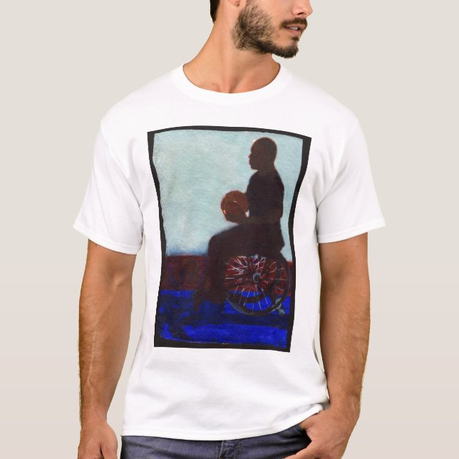 Rullstolbasket 2011 tee shirt (Framsida)